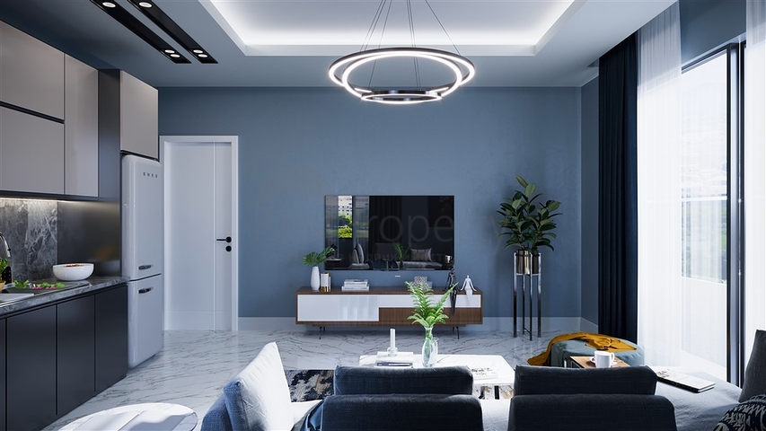 شقق فاخرة بالاقساط -مجمع قيد الانشاء - في اوبا / الانيا 