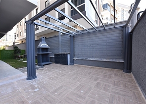 شقة جديدة  - غرفة وصالة مفروشة -ضمن مجمع - في محمودلار / الانيا 