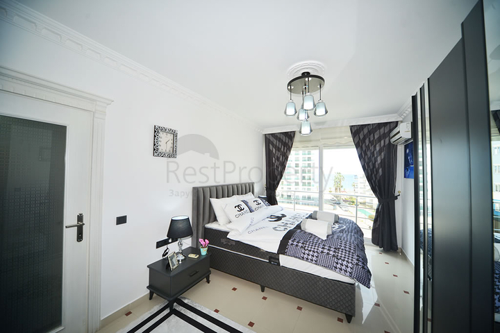 اطلالة بحر - شقة غرفتين وصالة مفروشة -في محمودلار / الانيا 