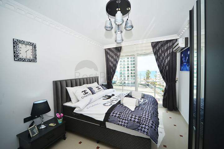 اطلالة بحر - شقة غرفتين وصالة مفروشة -في محمودلار / الانيا 