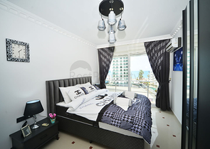 اطلالة بحر - شقة غرفتين وصالة مفروشة -في محمودلار / الانيا 