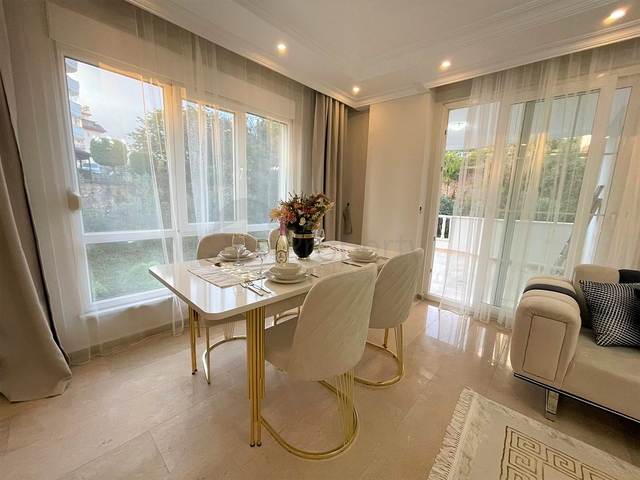 شقة غرفتين وصالة - ضمن مجمع سكني - في منطقة توسمور / الانيا 