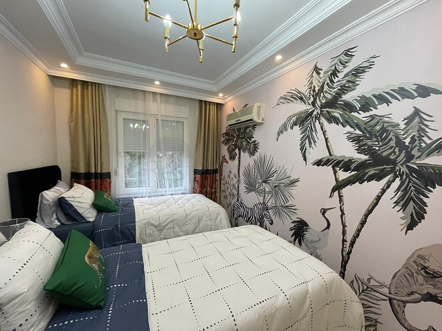 شقة غرفتين وصالة - ضمن مجمع سكني - في منطقة توسمور / الانيا 