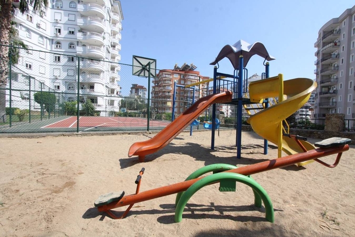 شقة غرفتين وصالة - ضمن مجمع سكني - في منطقة توسمور / الانيا 