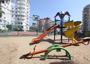 شقة غرفتين وصالة - ضمن مجمع سكني - في منطقة توسمور / الانيا 