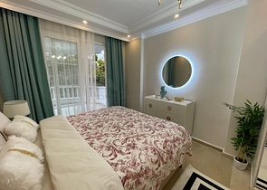 شقة غرفتين وصالة - ضمن مجمع سكني - في منطقة توسمور / الانيا 