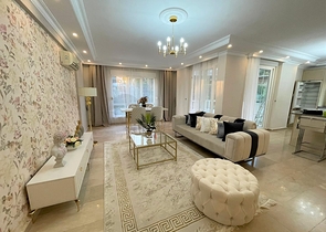 شقة غرفتين وصالة - ضمن مجمع سكني - في منطقة توسمور / الانيا 