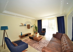 قريبة من البحر - شقة غرفتين وصالة مفروشة - في محمودلار / الانيا 