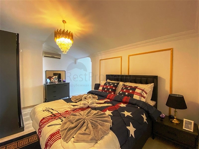 تراس مميز - شقة 3 غرف وصالة مفروشة - في توسمور / الانيا 