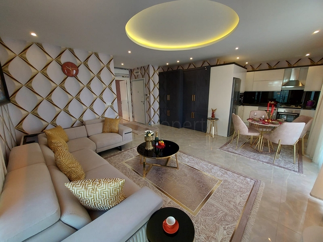 اطلالة بحر - شقة غرفة وصالة  -مجمع سكني حديث - في كارجيجاك / الانيا 