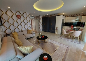 اطلالة بحر - شقة غرفة وصالة  -مجمع سكني حديث - في كارجيجاك / الانيا 