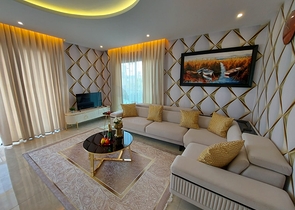 اطلالة بحر - شقة غرفة وصالة  -مجمع سكني حديث - في كارجيجاك / الانيا 