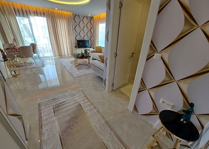 اطلالة بحر - شقة غرفة وصالة  -مجمع سكني حديث - في كارجيجاك / الانيا 