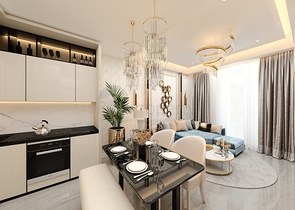 مجمع فاخر في مركز الانيا - شقة غرفة وصالة - الانيا 