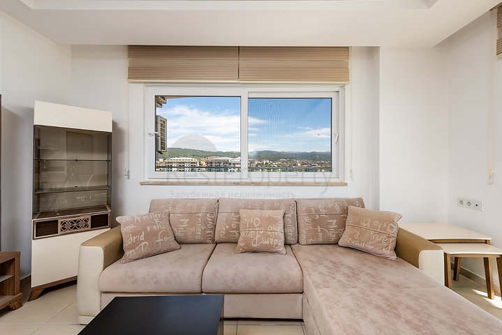 شقة 1+1 في مجمع به بنية تحتية على شكل فندق