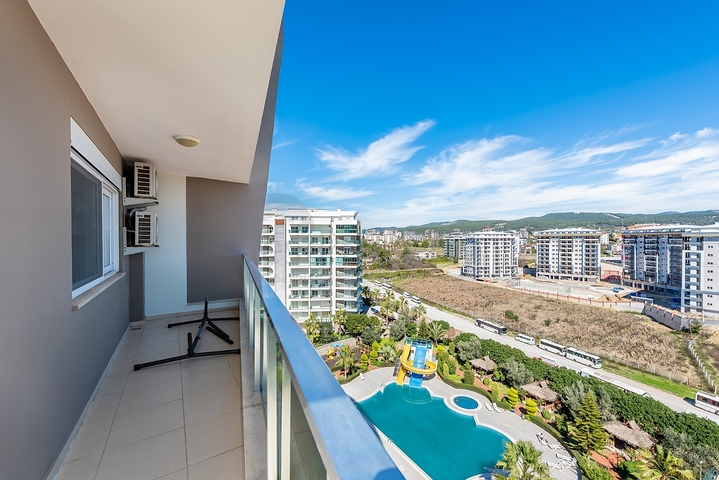 شقة 1+1 في مجمع به بنية تحتية على شكل فندق