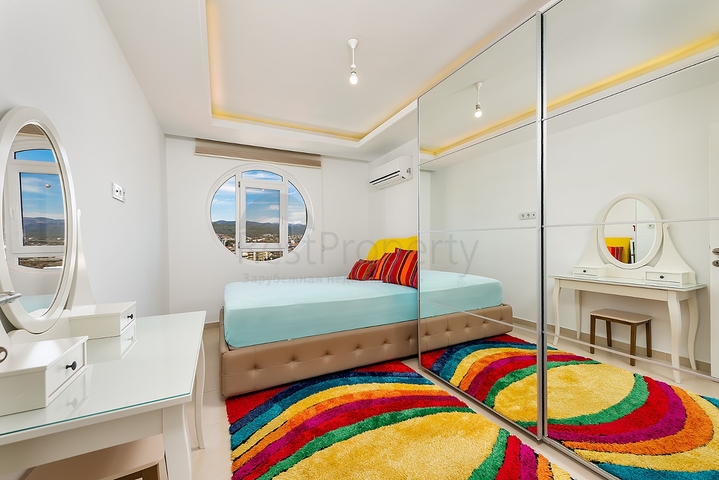 شقة 1+1 في مجمع به بنية تحتية على شكل فندق