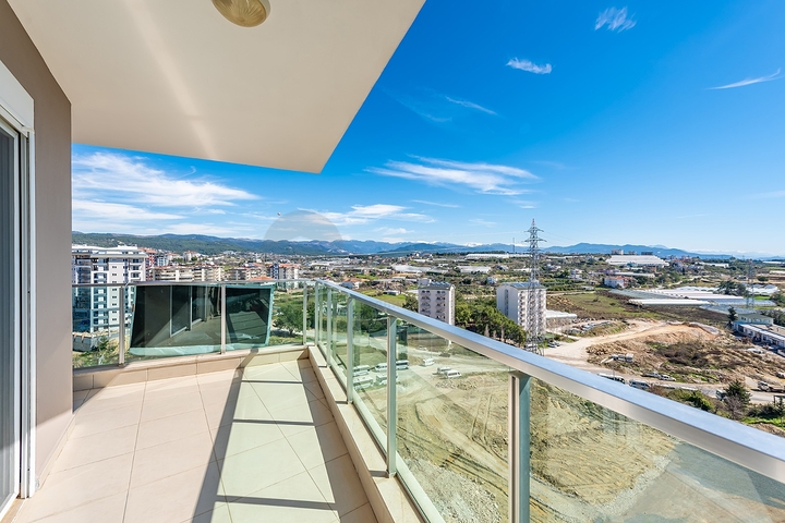 شقة 1+1 في مجمع به بنية تحتية على شكل فندق