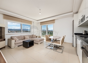 شقة 1+1 في مجمع به بنية تحتية على شكل فندق