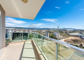 شقة 1+1 في مجمع به بنية تحتية على شكل فندق