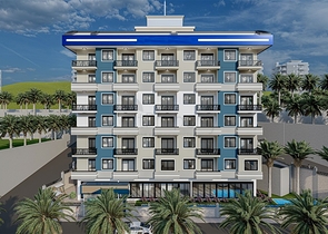 مجمع حديث - شقة غرفة وصالة - في محمودلار / الانيا 