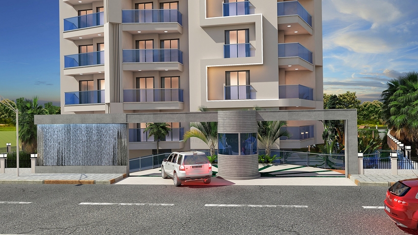 مجمع فاخر في مركز المدينة - شقة غرفة وصالة - الانيا 