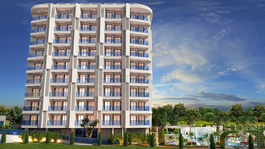 مجمع فاخر في مركز المدينة - شقة غرفة وصالة - الانيا 