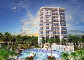 مجمع فاخر في مركز المدينة - شقة غرفة وصالة - الانيا 