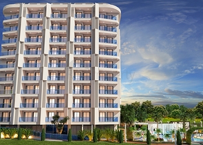 مجمع فاخر في مركز المدينة - شقة غرفة وصالة - الانيا 