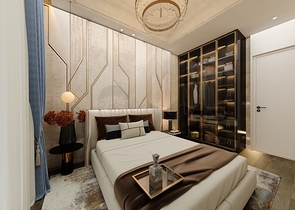 مجمع فاخر في مركز المدينة - شقة غرفة وصالة - الانيا 