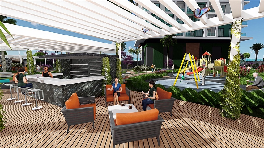 شقة غرفة وصالة -مجمع فاخر - في محمودلار / الانيا 