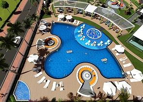 شقة غرفة وصالة -مجمع فاخر - في محمودلار / الانيا 