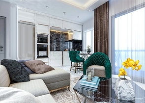 شقة غرفة وصالة -مجمع فاخر - في محمودلار / الانيا 