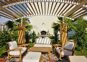 ضمن مجمع انيق - شقة غرفة وصالة مفروشة - في افسلار / الانيا 