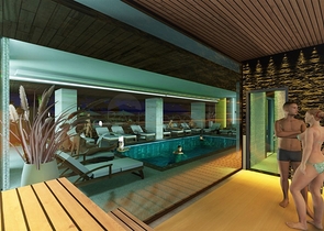 شقة غرفة وصالة للبيع - ضمن مجمع 5  نجوم - في محمودلار / الانيا 