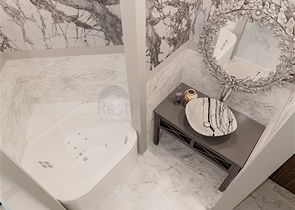 اطلالة بحر ساحرة - مجمع بخدمات فاخرة - شقة غرفة وصالة - في محمودلار / الانيا 