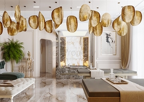 اطلالة مباشرة على البحر - شقة غرفة وصالة - ضمن مجمع 5 نجوم - في محمودلار / الانيا 