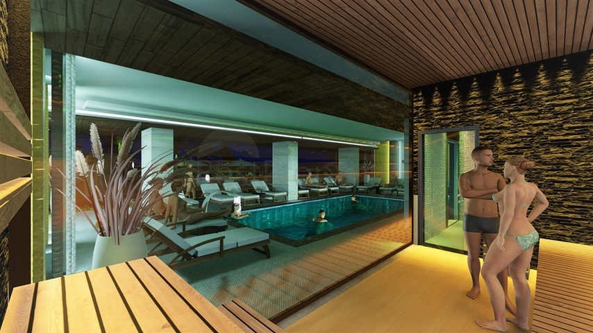 مجمع فاخر - شقة غرفة وصالة - في محمودلار / الانيا 