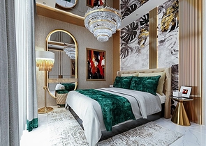 مجمع فاخر - شقة غرفة وصالة - في محمودلار / الانيا 