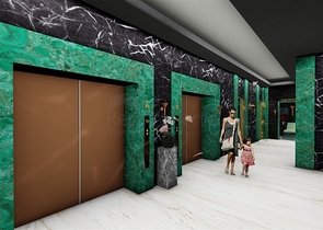 مجمع فاخر - شقة غرفة وصالة - في محمودلار / الانيا 