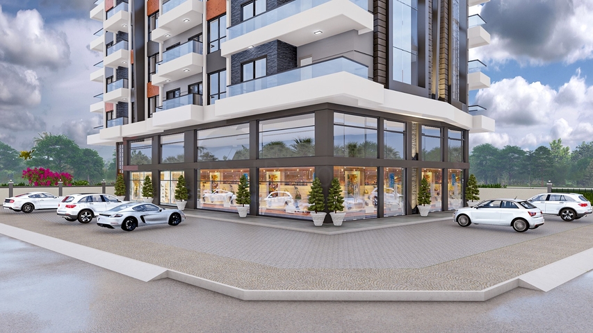 مجمع جديد في محمودلار ، على بعد 400 متر من البحر