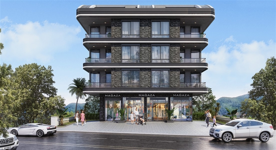 مجمع قيد الإنشاء في منطقة أوبا