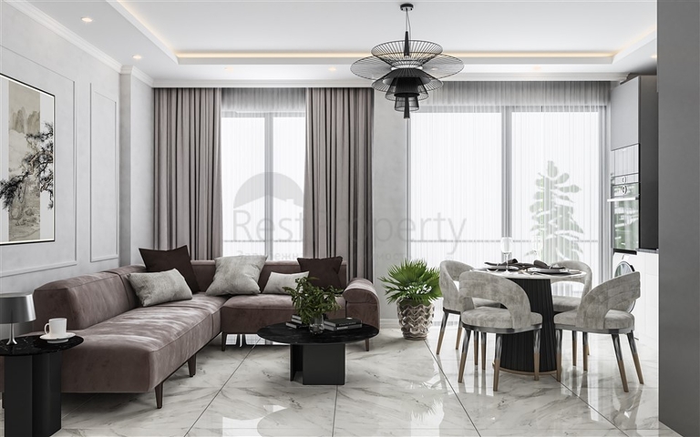 مجمع قيد الإنشاء في منطقة أوبا