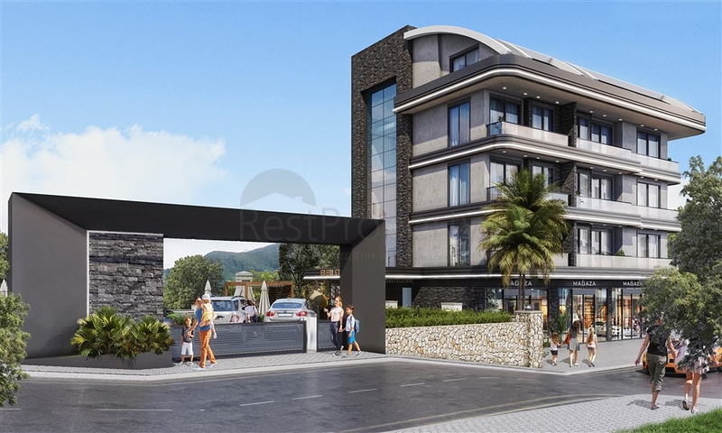 مجمع قيد الإنشاء في منطقة أوبا