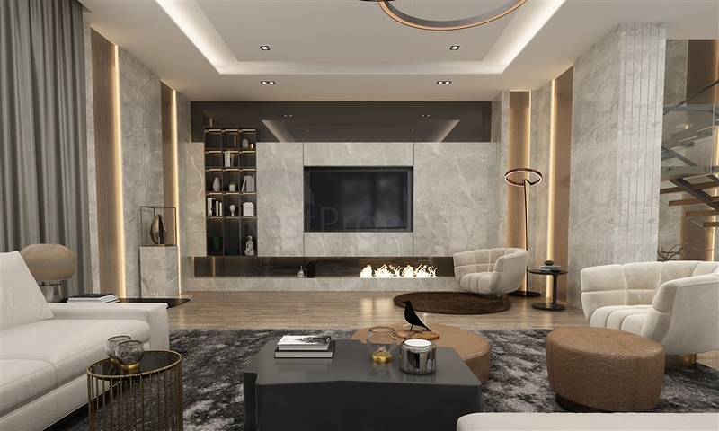 مشروع فيلا فاخرة 5 + 1 في وسط ألانيا مع مناظر بانورامية خلابة