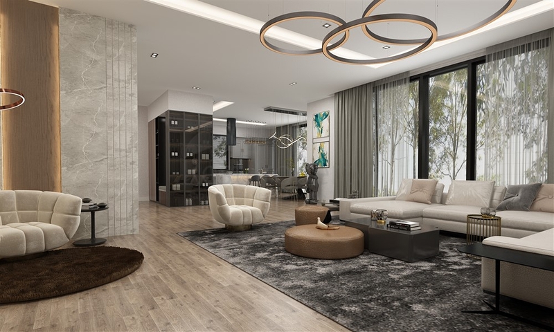 مشروع فيلا فاخرة 5 + 1 في وسط ألانيا مع مناظر بانورامية خلابة