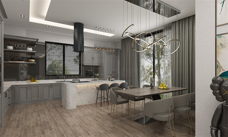 مشروع فيلا فاخرة 5 + 1 في وسط ألانيا مع مناظر بانورامية خلابة