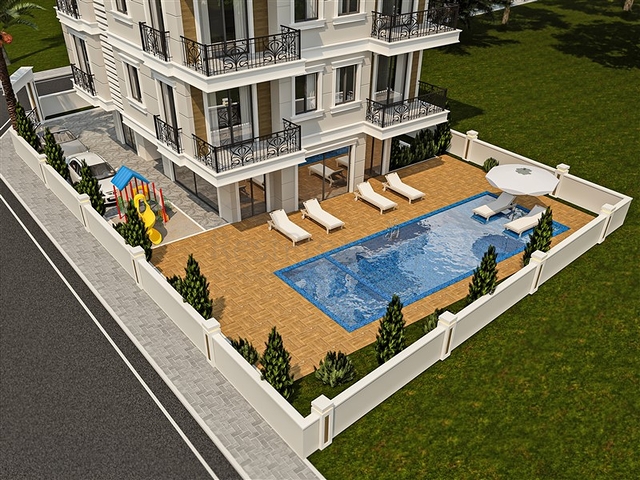 مناسبة للاستثمار - شقق بالاقساط ضمن مجمع قيد الانشاء - في ديمرتاش / الانيا 