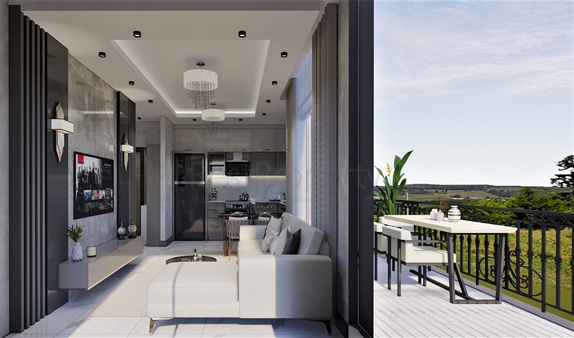 مناسبة للاستثمار - شقق بالاقساط ضمن مجمع قيد الانشاء - في ديمرتاش / الانيا 