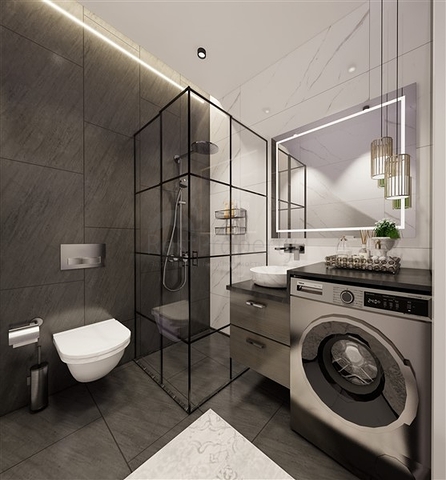 مناسبة للاستثمار - شقق بالاقساط ضمن مجمع قيد الانشاء - في ديمرتاش / الانيا 